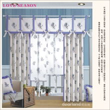 暗香浮動(dòng) 藍(lán)紫色布藝窗簾里的詩(shī)意時(shí)光