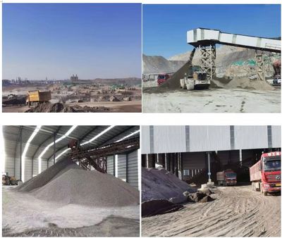 百年建筑網(wǎng)總經(jīng)理王森拜訪淄博九頂?shù)V業(yè)科技，共商碎石加工合作